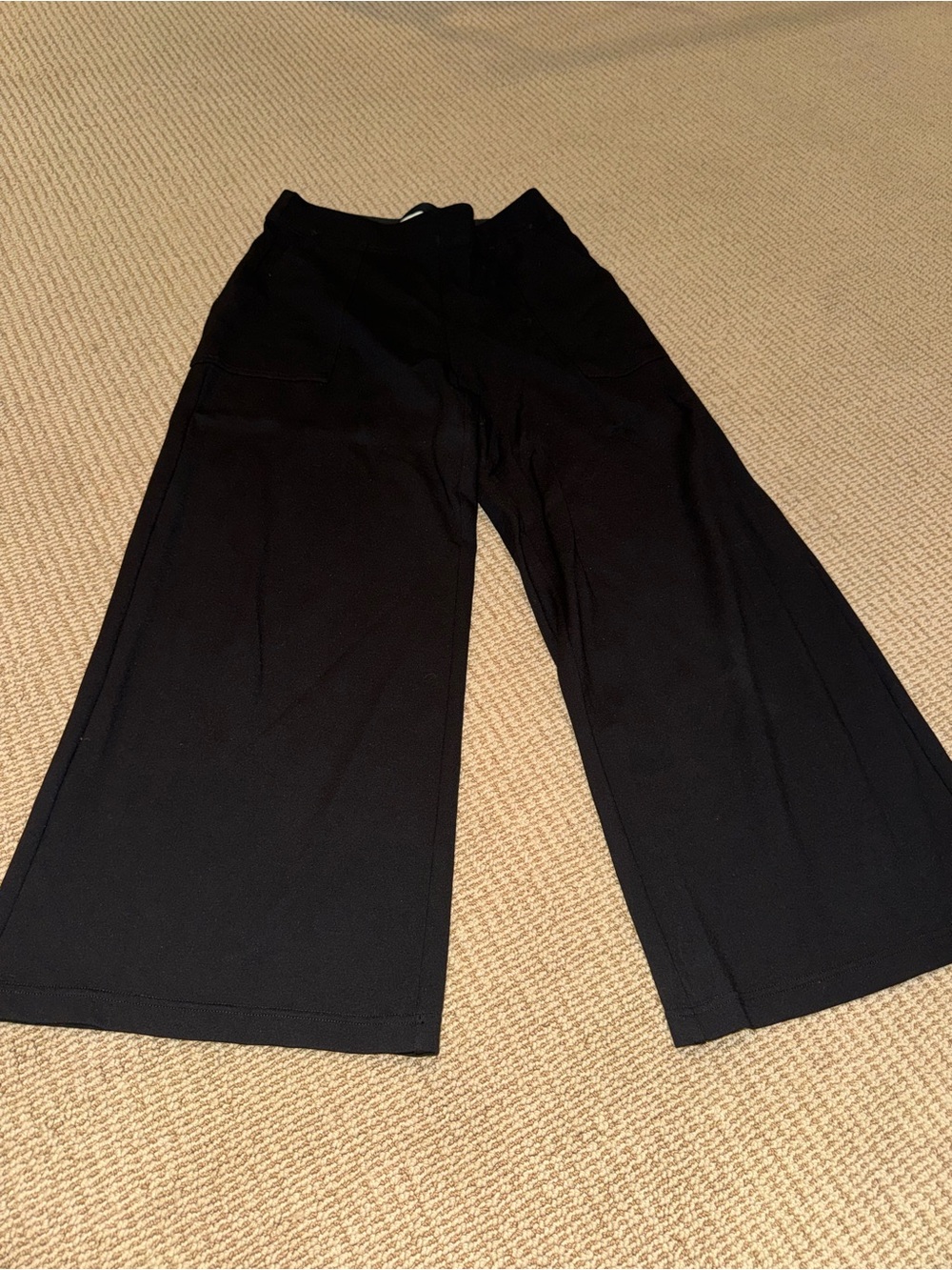 Max Studio London Black Wide-Leg Pants